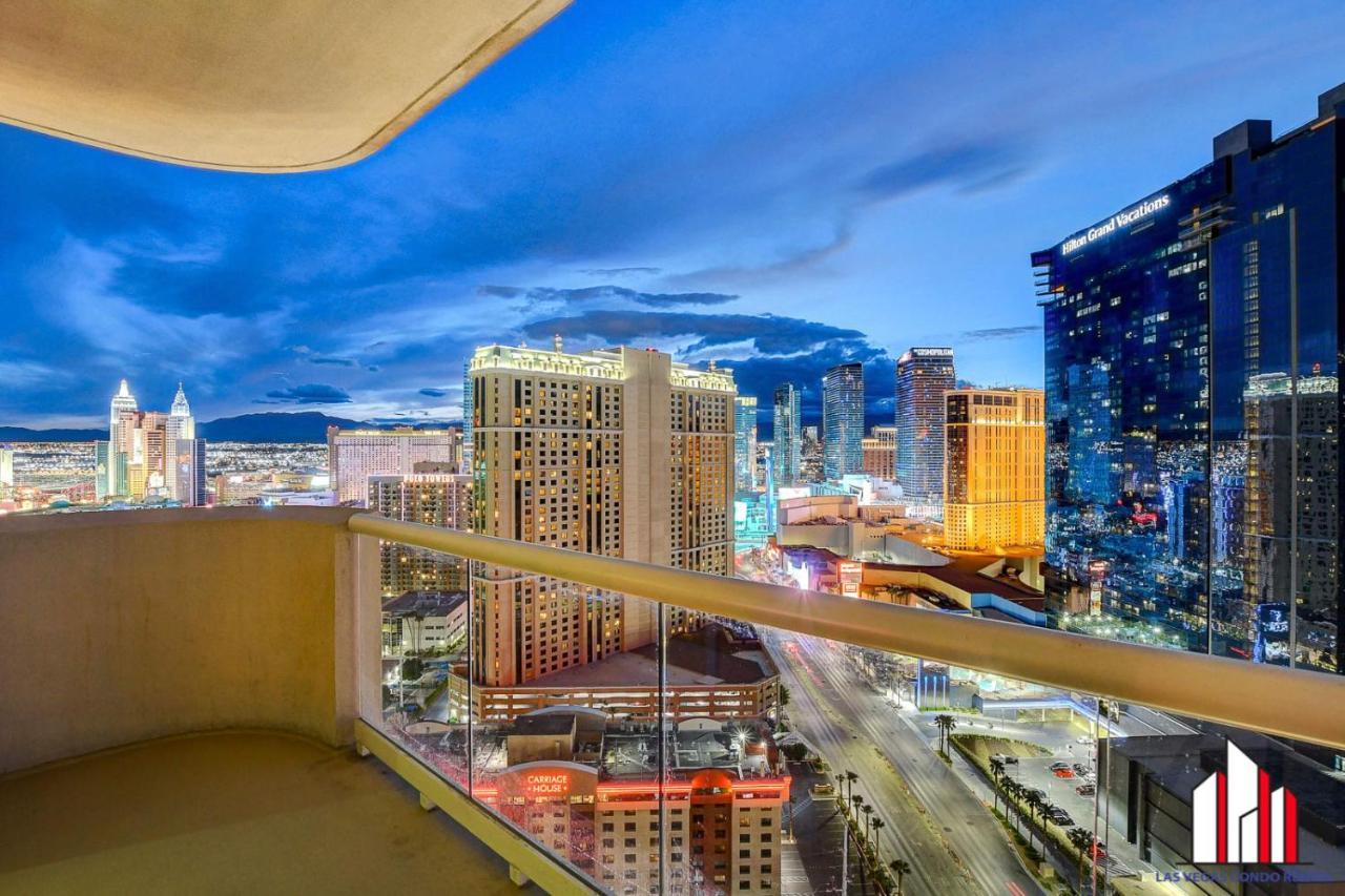 Mgm Signature-27-805 F1 Track & Strip View Balcony لاس فيغاس المظهر الخارجي الصورة