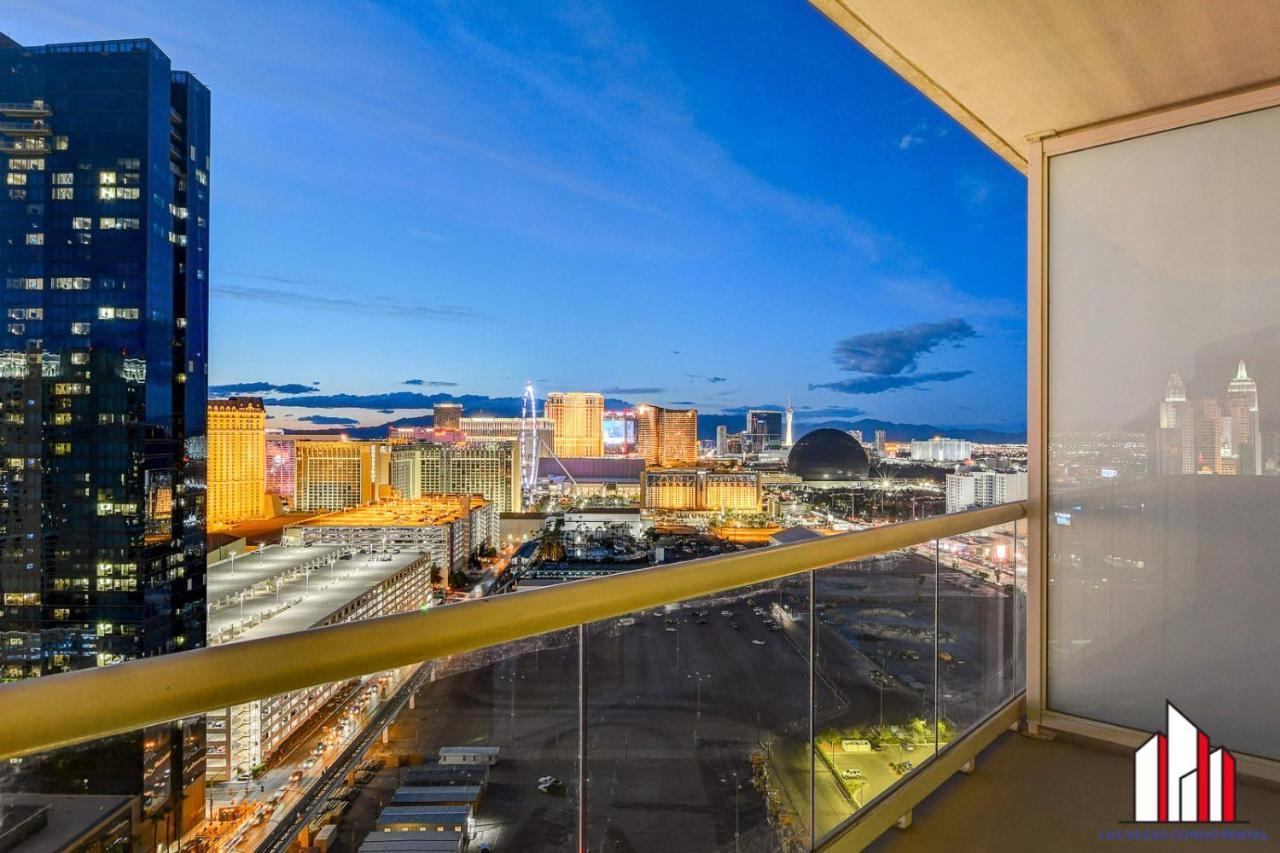Mgm Signature-27-805 F1 Track & Strip View Balcony لاس فيغاس المظهر الخارجي الصورة