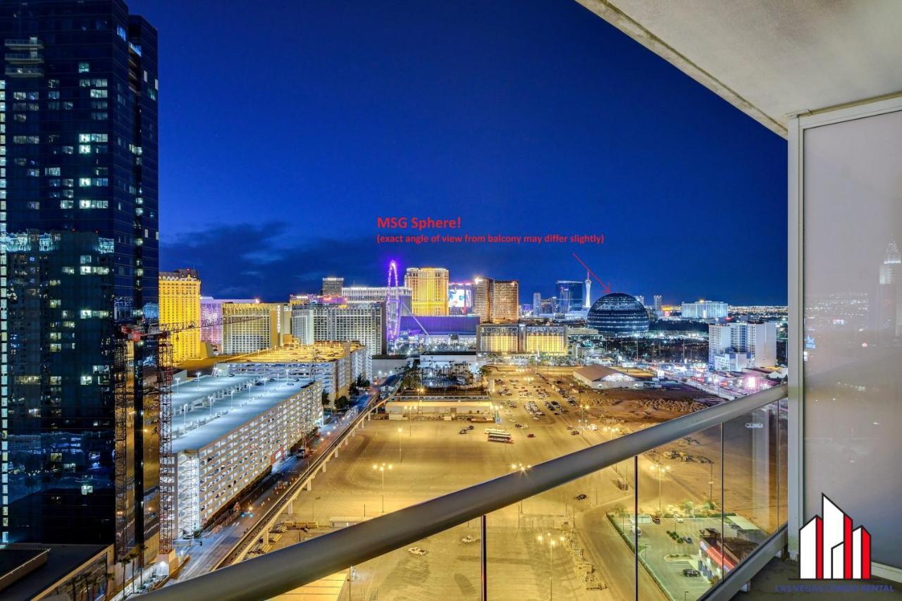 Mgm Signature-27-805 F1 Track & Strip View Balcony لاس فيغاس المظهر الخارجي الصورة